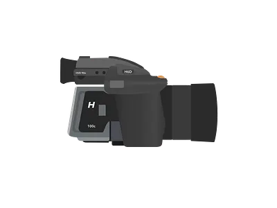 Hasselblad_H6D design illustration photography vector