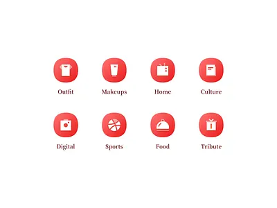icon set app icon 应用 设计