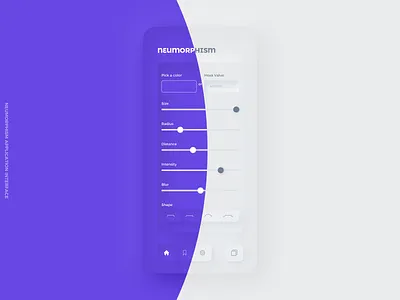 Neumorphism Interface Mobile App app application design concept dribbble best shot login mobile mobile app mobile app design mobile application mobile ui neumorph neumorphism own style shadow splash screen ui design user interface