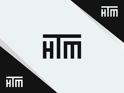 HTM LOGO DESIGN abstract brand identity company logo creative express flat gradient graphicdesign htm logo letter logo lettering lettermark logo designer modern new logo software tech technology typogaphy website