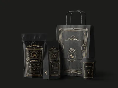 Coffee packaging design annamukhina blend coffee branding can coffee coffee design coffee packaging design illustration packaging packaging design packaging designer print print design vector