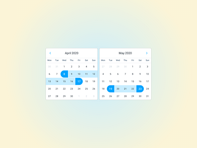 Long Period Datepicker calendar ui corporate design datepicker dates design desktop design desktop ui ui ux uidesign
