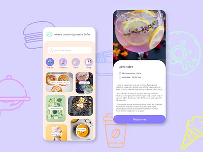 GoApp bookingapp listing mobile ui uidesign