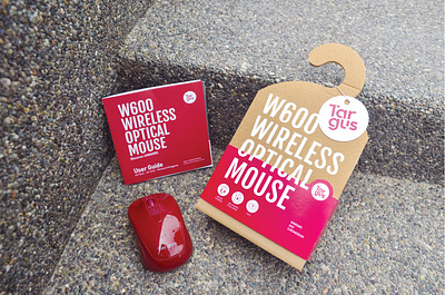 Targus W600 Wireless Mouse ecofriendly mouse multifunction packaging packaging mockup packagingdesign sustainable