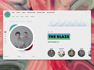 Mountain Set 2020 festival georgia mountain rave techno