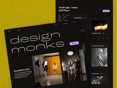 Personal Portfolio Website Design branding dark landing page landing page ui minimal modern ui personal personal branding personal portfolio personal web portfolio portfolio ui portfolio website professional website social media ui ux web web design website