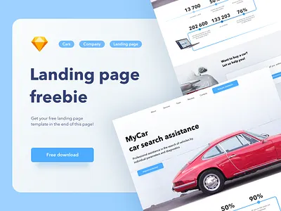 Landing page freebie 2020 trend free free mockup free sketch freebie freebies landing landing page landingpage ui ux uxui web