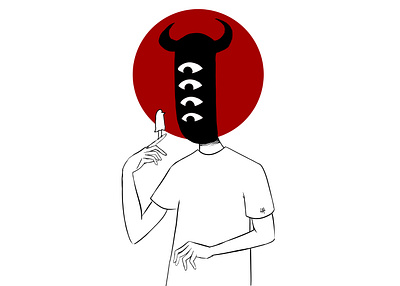 Punpun art character illustration photoshop