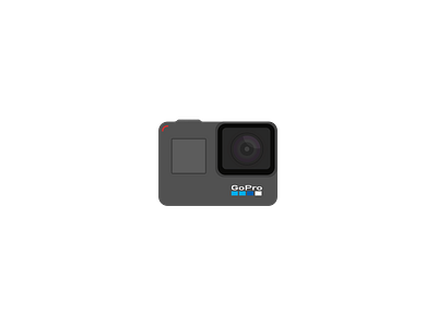 Gopro design illustration photography vector