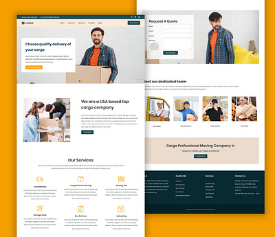 TemplateToaster Website Builder | Cargo logistics WP Theme business logo business website cargo logistics packers packers and movers templatetoaster ui web design website builder wordpress wordpress design wordpress development wordpress theme