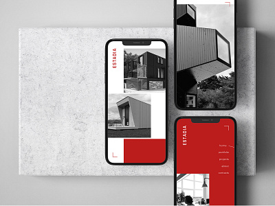 Estadia - Brand Identity app branding identity logo logofolio logotype minimalistic ui ux web
