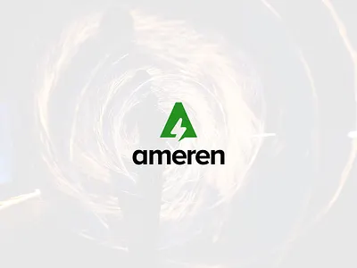 Ameren Logo Redesigned a a branding a letter a letter logo a logos a monogram a typography branding energy energy logo energy logo design energy logos letter a letter a icon letter a logo letter logo negative space negative space logos