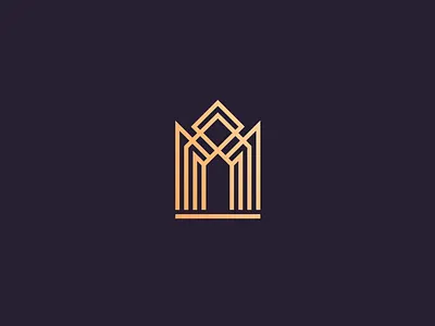 Luxury apartments logo apartments branding decorative elegant hotel house line line art logo luxury minimalist modern ornamental residence southern store villa