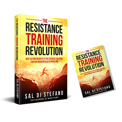 THE RESISTANCE TRAINING REVOLUTION book cover design graphics designs