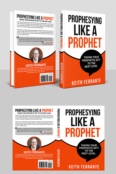 Prophesying Like a Prophet book cover design graphics designs illustration