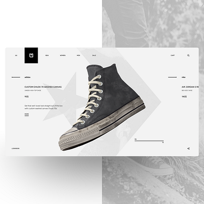 neo adaptive footwear mobile web