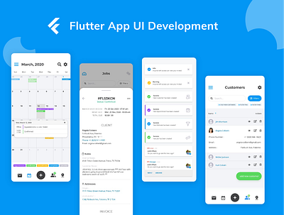 Job Searching App android app flat design flutter flutter app flutter front end flutter ui flutter widgets flutterdevelopment ios app mobile mobile app mobile app design mobile app ui mobile ui ui ux