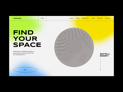 Terminal | UI Concept Exploration boldmonkey georgia landing page ui uidesign web design webdesign website
