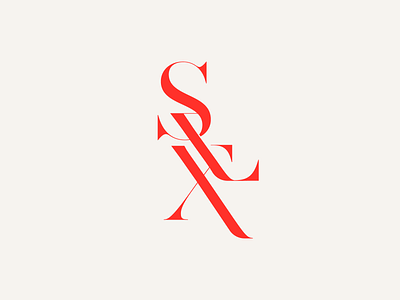 Sex branding design letters logo logo design logotype mark minimal serif sex sexy symbol type vector wordmark