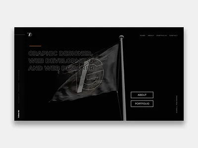 Personal/portfolio website css design html5 web webdesign