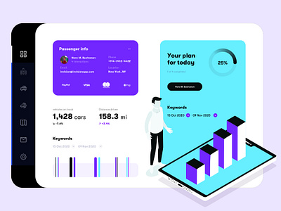 Dashboard app branding colorful dashboard design illustration logo minimal ui ux web application