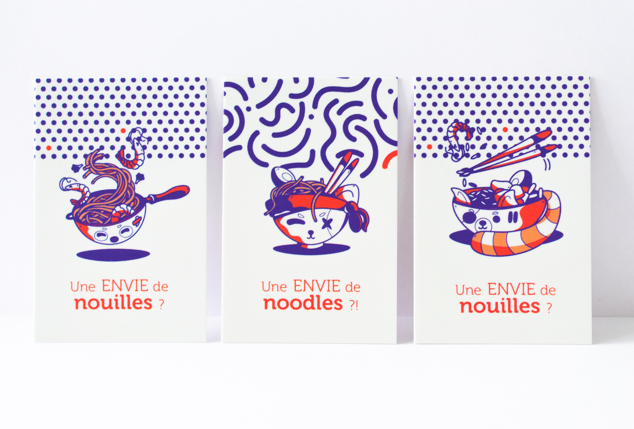 Example of Asian Express business card restaurant identity