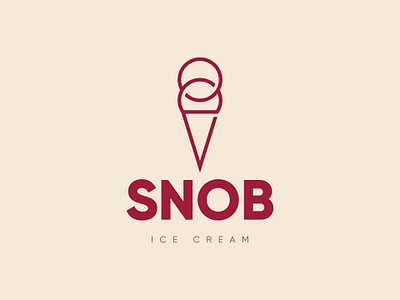 SNOB DRIBBBLE brand brand design brand identity branding branding design flat icon logo logo design logodesign logos logotype minimal monoline