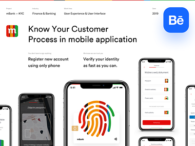 mBank banking fintech kyc mbank mobile ui ux