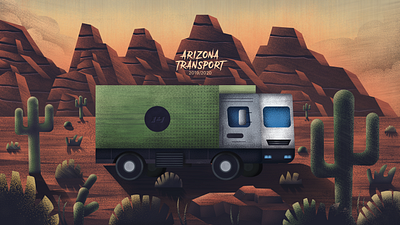 Arizona Transport adobe art artist creative design designer digital illustration digital painting drawingart graphics illustration illustrator illustrator cc ilustrator ipadpro painted photoshop poland