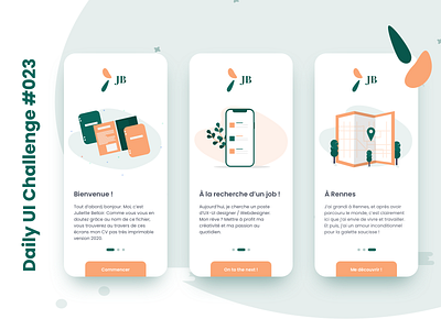 Daily UI Challenge #023 app dailyui design mobile design onboarding onboarding screen sketch ui ux