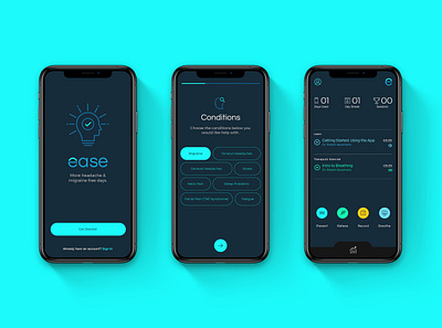 Ease app app design branding guiceworks identity mobile ui ui design ux