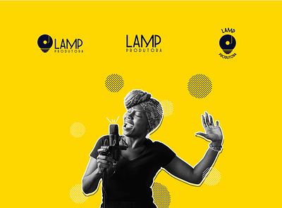 Lamp Produtora brand criatividade design graphic identidade visual music