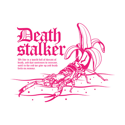 Deathstalker design designforsale graphicdesign illustration