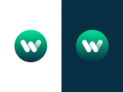 Whisp Branding Design - Logo Design blue branding green logo logodesign w