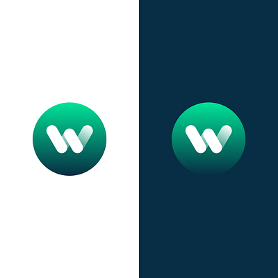 Whisp Branding Design - Logo Design blue branding green logo logodesign w