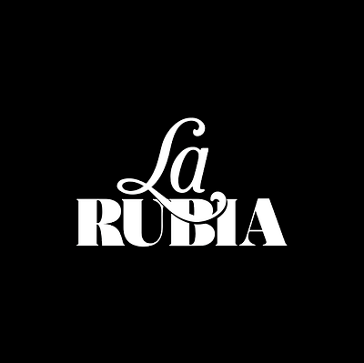 La Rubia Logo for Wynwood Brewing beer craftbeer graphic graphicdesign logo logo design logoinspiration packaging typography