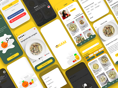 Recipe Mobile App - UI Design app app design design designer interaction design ios app mobile app mobile app design mobile design recipe app ui ui design ux ux design web web app web design