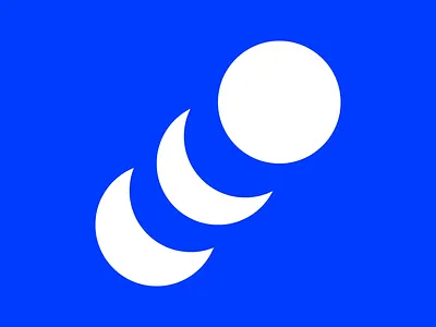 Some Circles 2 after effects animation array blue circle line loop minimal monochrome motion design pattern repeat simple white