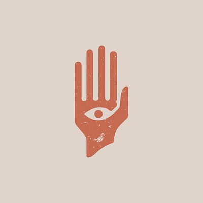 Belly Eye Art Therapy : Logo art therapy brand mark branding eye hand logo logo design minimalist simple texture vector