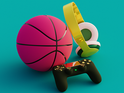 gadgets animation app basketball blender3d clean controller cool dailyui design dribbble games graphic design illustration joystick logo mobile mograph motion graphics vector web