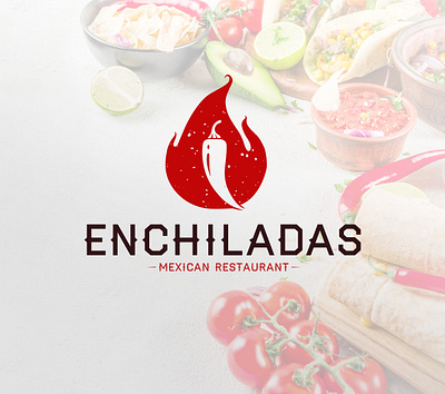 Enchiladas Logo - Logo Design Deck animated logos custom logo designs design illustration logo design company logo design services logo designers