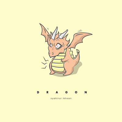 DRAGON illustration vector art