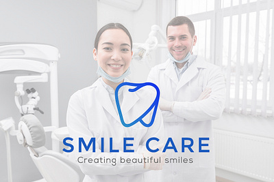 Smile Care Logo - Logo Desgn Deck animated logos custom custom ad banner designs custom banner designers custom logo designs design illustration logo logo design company logo design services logo designers