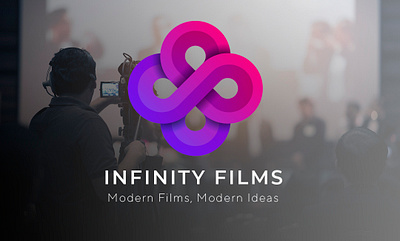 Infinity Films Logo - Logo Design Deck animated logos custom logo designs design illustration logo logo design company logo design services logo designers