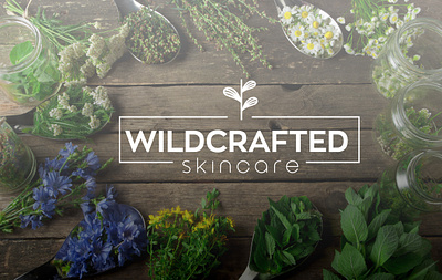 Wildcrafted Logo - Logo Design Deck animated logos custom logo designs illustration logo logo design company logo design services logo designers website design services