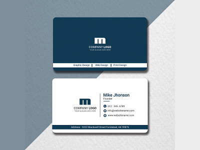 Business Card brochure brochure template business card card card design corporate corporate card creative flyer free id card identity logo marketing name card psd stationary template