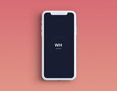 Wehance - Mobile Loading Logo apple branding design development development agency germany iphone iphonexr madeingermany mobile stuttgart ui uix uixdesign wehance