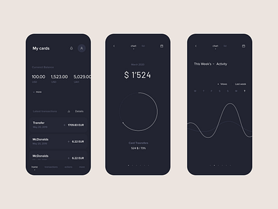 Wallet app design product design ui ux