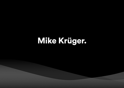 Mike Krüger - Business card branding business business card design development development agency germany madeingermany stuttgart uixdesign wehance