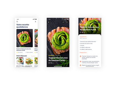 DAY 040 - RECIPE app branding design flat logo minimal ui ux vector web